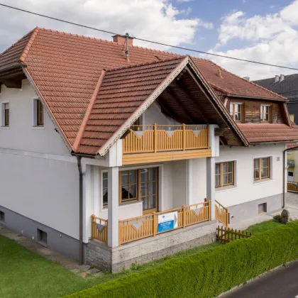Viel Platz zum Wohnen und Arbeiten – sehr gepflegtes Zweifamilienhaus in Toplage von Pregarten - Bild 2