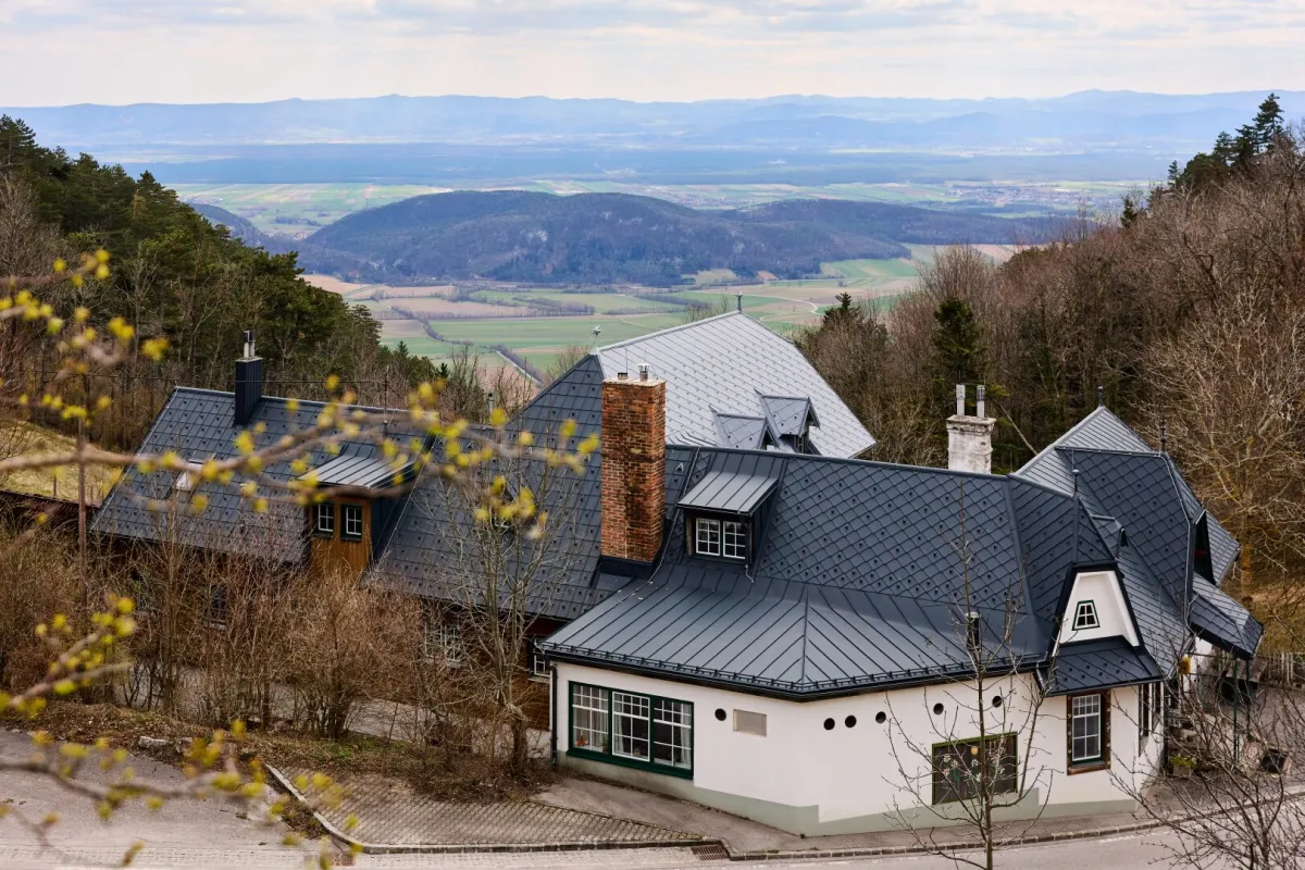 1.000 m² Chalet mit Fernblick - 1ha Grund - Hohe Wand (45 min von Wien) - Bild 1