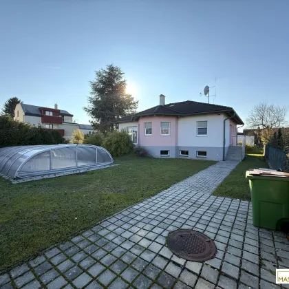 Auf der Suche nach Ihrem Zuhause? Optimal aufgeteiltes Bungalow mit Wohnkeller und inkl. Pool in ausgezeichneter Lage - Bild 3