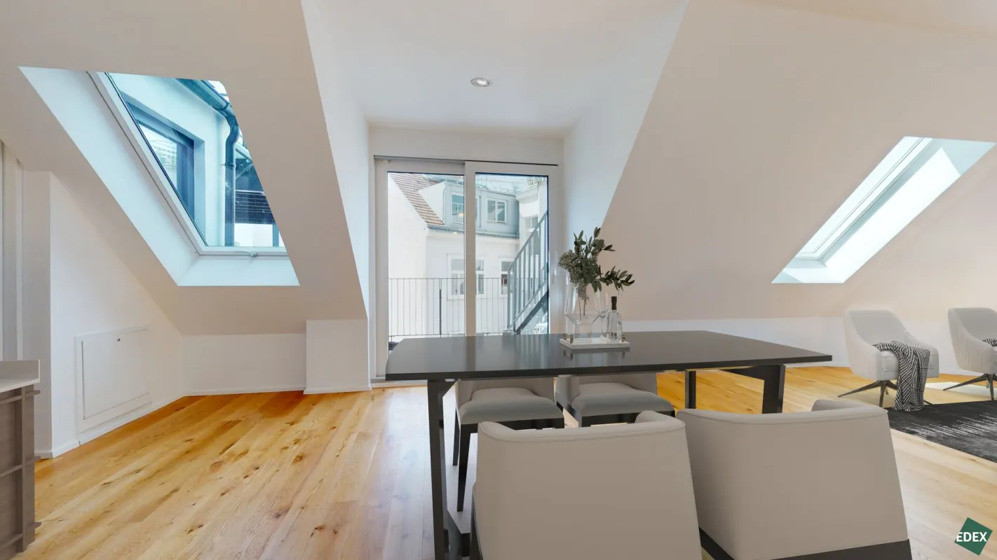 First occupancy! Modern penthouse flat with open space in a quiet location - Bild 1
