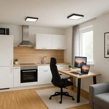 Gemütliche 2-Zimmer-Wohnung mit Balkon und Tiefgaragenstellplatz in Klagenfurt - Bild 2