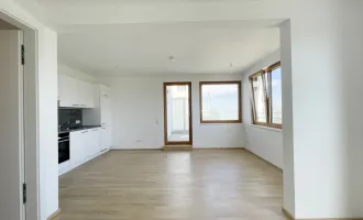 Erstbezug! 2-Zimmer-Wohnung mit Balkon und Terrasse nahe Bahnhof Meidling & Euro Plaza
