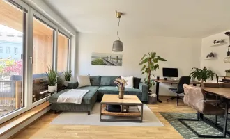 STILVOLL MÖBLIERTE 3 ZIMMER MIT LOGGIA NAHE U4 UND U6