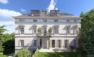 RESIDIEREN WIE IM SCHLOSS | 5 Zimmer Stilaltbauwohnung mit ca. 4,40m Raumhöhe | ca. 12m² Balkon geplant & Parkplatz | sanierungsbedürftig