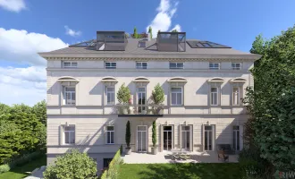 RESIDIEREN WIE IM SCHLOSS | 5 Zimmer Stilaltbauwohnung mit ca. 4,40m Raumhöhe | ca. 12m² Balkon geplant & Parkplatz | sanierungsbedürftig