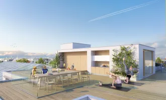 NEU: SPEISING 70 | 2-Zimmer-Eigentumswohnung mit Zukunftsanspruch. Inklusive Dachterrassenabteil Richtung Innenhof