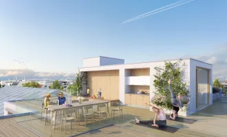 NEU: SPEISING 70 | 2-Zimmer-Eigentumswohnungen mit Zukunftsanspruch. Inklusive Dachterrassenabteil Richtung Innenhof