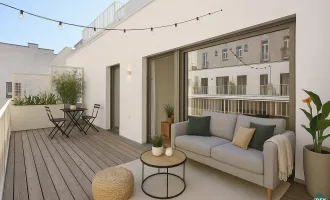ERSTBEZUG | Neubaujuwel im 7. Bezirk: 2 Zimmer, Balkon & Miele-Küche