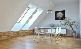 143 m² Dachgeschoß-Maisonette mit zwei Dachterrassen im Herzen des 2. Bezirks, nahe Prater!