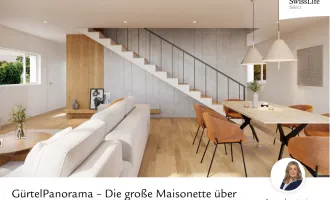 GürtelPanorama – Die große Maisonette über Wien | 3-4 Zimmer möglich