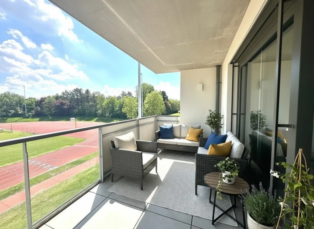 Luxus trifft Natur: Hochwertige Wohnung in Grünruhelage mit Pool & Wellness - Bild 1