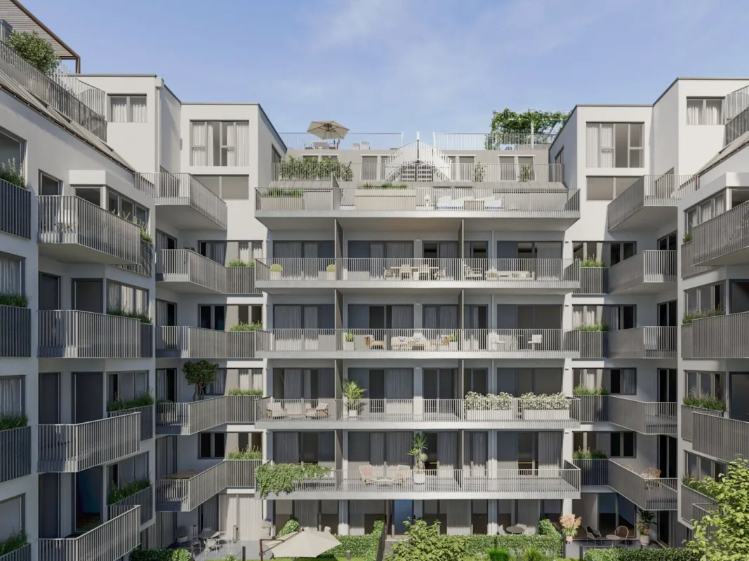 Kapital trifft Klarheit - 3 Zimmer mit Garten zur Innenhofseite - Bild 1