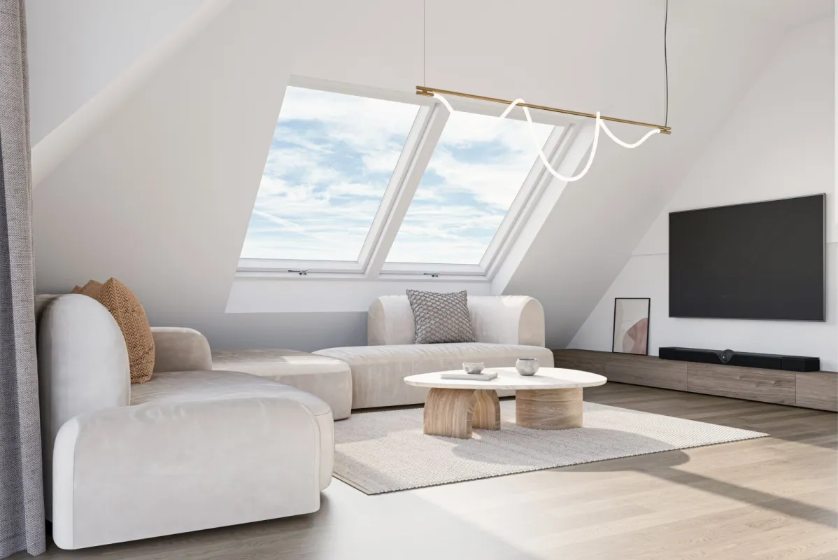 Hier wohnt die Sonne – 2 Zimmer Dachgeschoss mit Charme - Bild 1