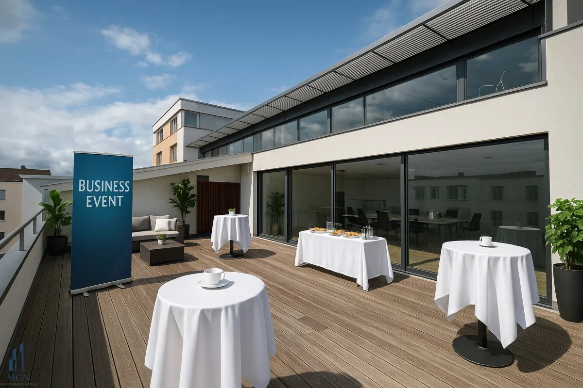 Repräsentatives Büro mit Weitblick – arbeiten in stilvoller Atmosphäre - Bild 1