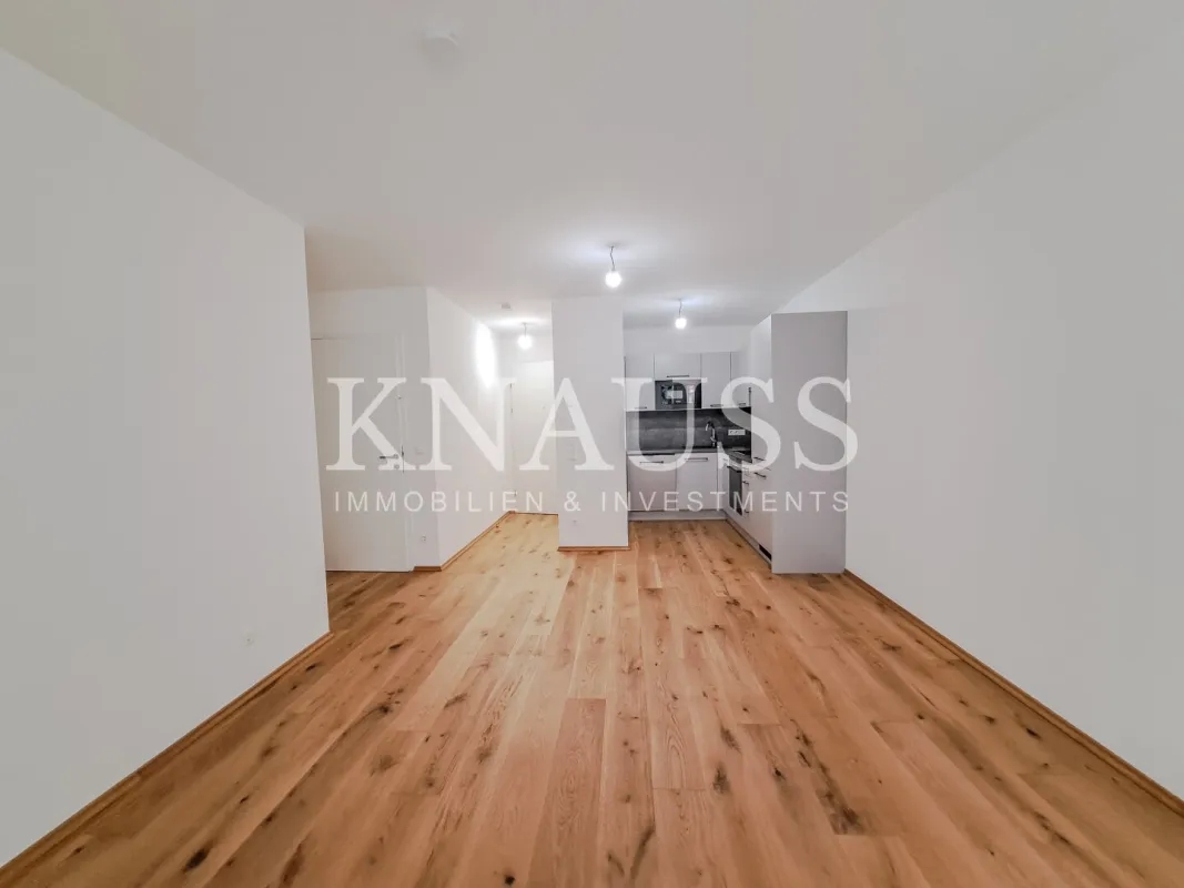 Erstbezugs-2-Zimmer-Wohnung mit Balkon in zentraler Lage des 22. Bezirks - Bild 1