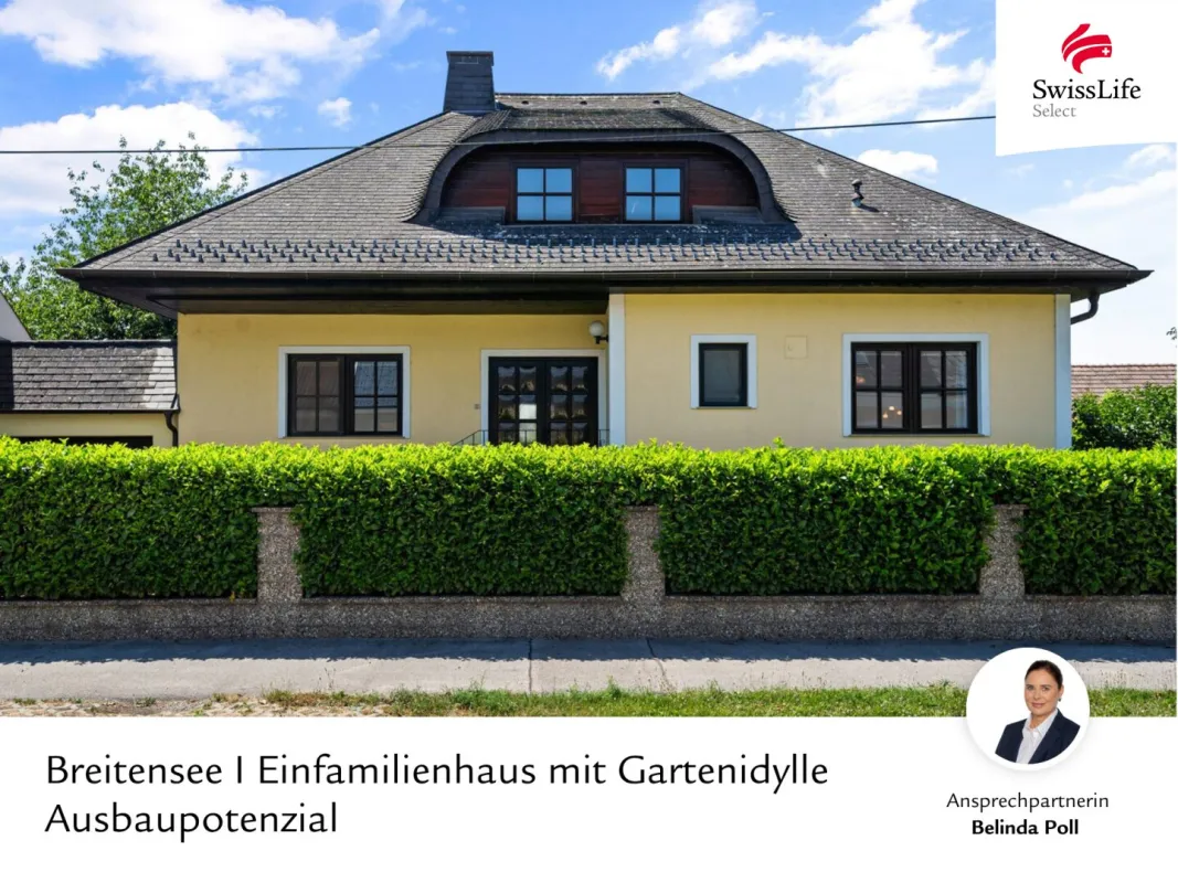 Breitensee | Ruhig gelegenes Einfamilienhaus mit Gartenidylle und Ausbaupotenzial - Bild 1
