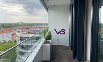 DANUBE FLATS –12. Stockwerk-Exklusives Wohnen im höchsten Wohnturm Wiens!