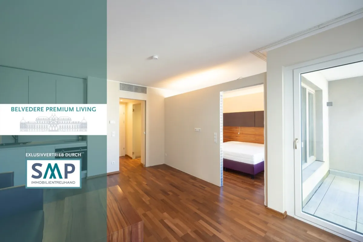 Belvedere Premium Living: 2-Zi. Whg. & Loggia - Bild 1