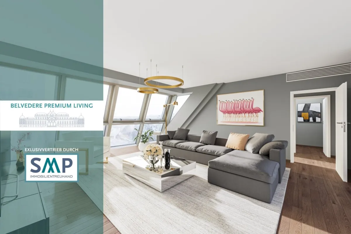 Belvedere Premium Living: 4-Zi. Penthouse mit Freiflächen - Bild 1