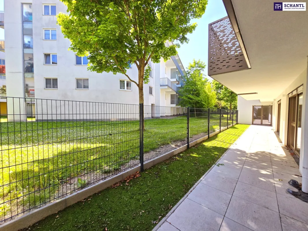 Viel Terrasse, viel Sonne, viel Freude! Perfektes Investment! Erstbezug - TOP Neubauwohnung mit hofseitiger Gartenterrasse! Blick ins Grüne + Komplette Ruhelage + Energieeffizienz + Perfekte Anbindung und Nahversorgung! Jetzt zugfreifen! - Bild 1