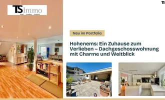 Hohenems: Ein Zuhause zum Verlieben – Dachgeschosswohnung mit Charme und Weitblick