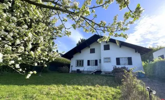 7 Zimmer-Familienhaus mit Gartenidylle, Pool und großzügigen Wohnflächen: Naturnahe, ruhige und doch stadtnahe Lage