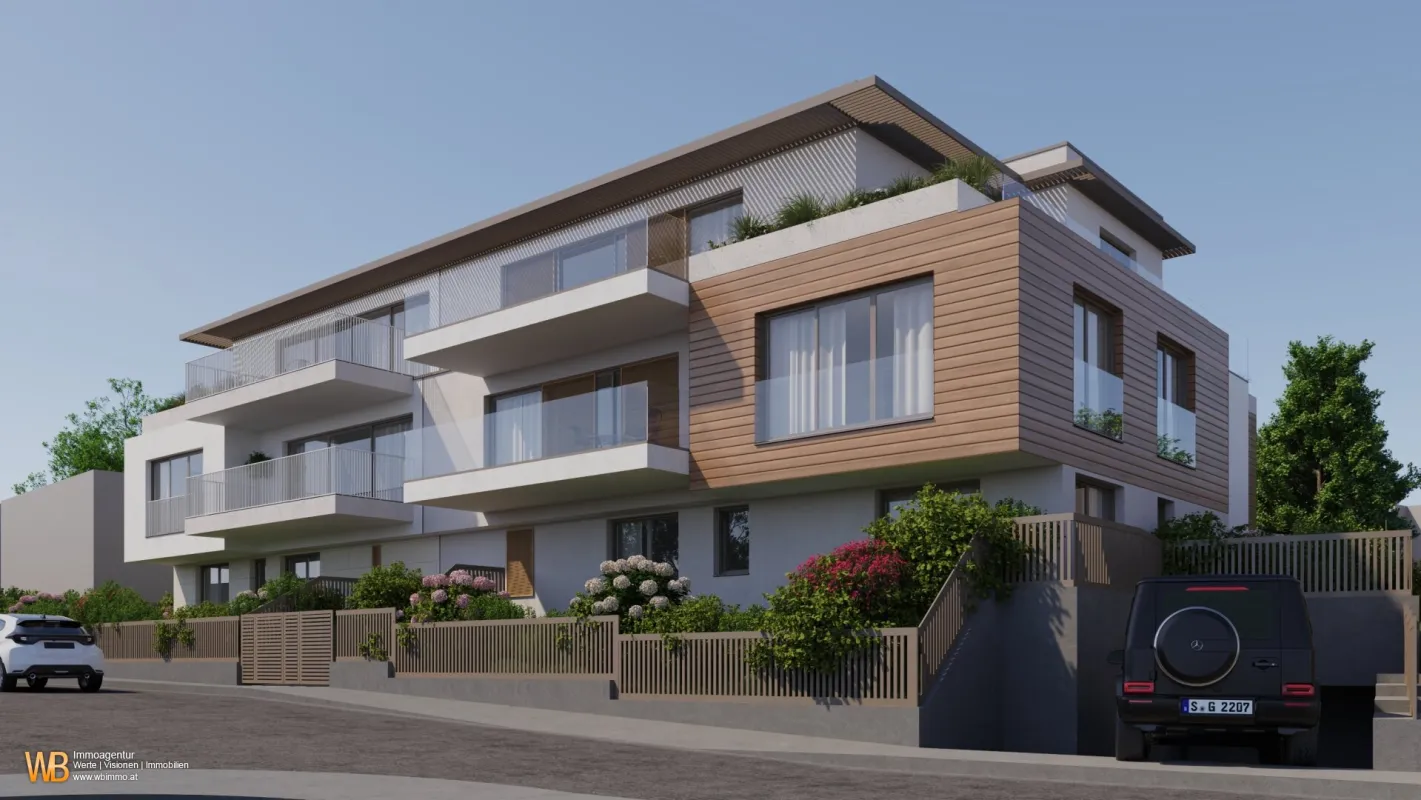 Westseitige Balkonwohnung! Perfektes Wohnprojekt in herrlicher Grünruhelage in Breitensee! Höchster Wohnkomfort mit Wärmepumpe, Klima, Photovoltaik und Smart Home System! - Bild 1
