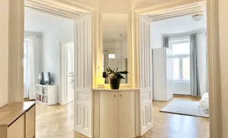FLÜGELTÜREN & FISCHGRÄT – 3 Zimmer - ca. 95 m² - Altbauwohnung mit Charme