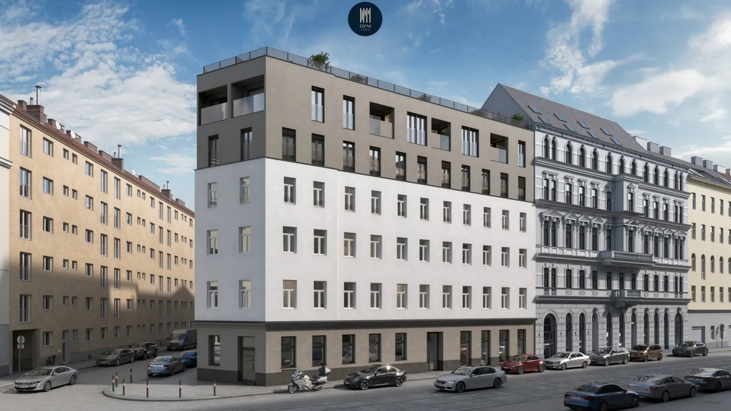 ++LIVING AT AUGARTEN++ Exklusive 3-Zimmer-DG Wohnung mit Loggia und großer Dachterrasse - Bild 1
