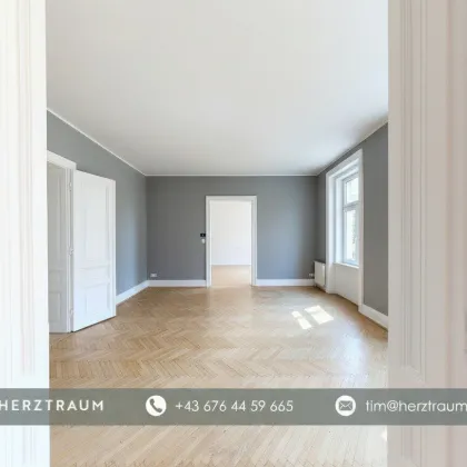Altbaujuwel mit 117 m² & Balkon – Helle Wohnung mit Weitblick über Wien - PROVISIONSFREI - Bild 2