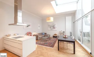 Marokkanergasse 12: Modern ausgestatteter Altbau in Ruhelage mit Weitblick