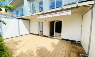 Drei-Zimmer-Gartenterrassen-Wohnung mit Tiefgaragenstellplatz