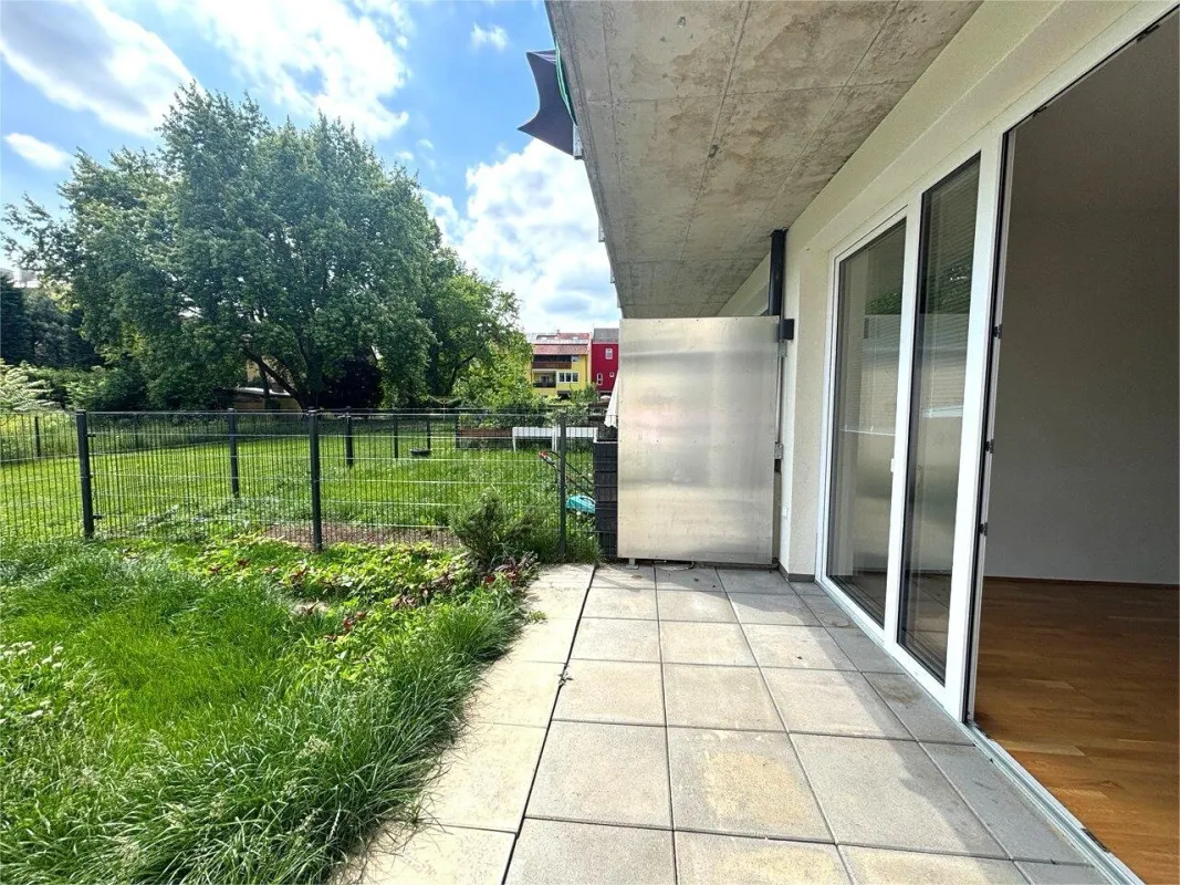 ++GARTENWOHNUNG++ Helle 1-Zimmer-Wohnung inkl. TG-PP, in Graz-Eggenberg - Bild 1