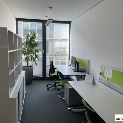 Helle Bürofläche im attraktiven open-space Stil mit toller Aussicht im Rivergate - Bild 2