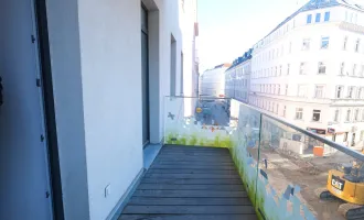 Kleinwohnung mit 6 m²-Süd-Balkon 2. Stock (neben neuer U2-Station Reinprechtsdorfer Straße)