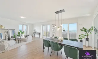 Penthouse im 34.Stock mit herrlichem Panoramablick, einzigartiges Neubauprojekt!