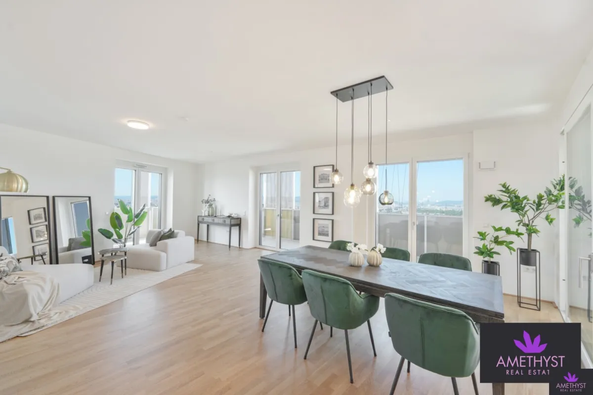 Penthouse im 34.Stock mit herrlichem Panoramablick, einzigartiges  Neubauprojekt! - Bild 1