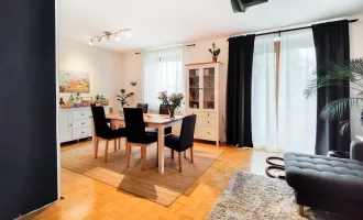 Vermietete 4-Zimmer-Wohnung mit Balkon und Tiefgarage. - Begehrte Lage in Wetzelsdorf: Attraktives Investment in Graz.