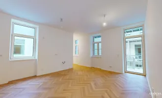 Balkonwohnung I Saniertes Gründerzeithaus A\\