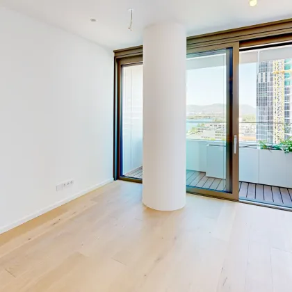 Moderne 1-Zimmer-Wohnung mit Balkon im DANUBEFLATS - Bild 3