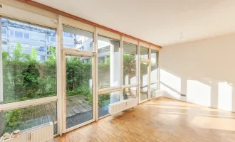 PROVISIONSFREI VOM EIGENTÜMER! MONTE LAA! TOP 1-ZIMMER WOHNUNG MIT TERRASSE UND EIGENGARTEN!