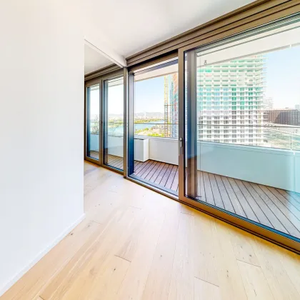 Stilvolle 2-Zimmer-Wohnung mit Balkon im DANUBEFLATS - Bild 2