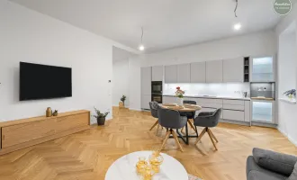 Eleganz der Vergangenheit – Komfort der Gegenwart | hochwertige 3-Zimmerwohnung - sofort bezugsbereit | ERSTBEZUG