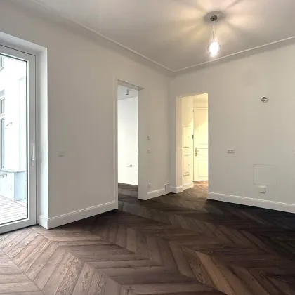 SERVITENVIERTEL- TERRASSENERSTBEZUG auf " GARTENEBENE" -  HIGH END ALTBAUWOHNUNG - STILJUWEL - 2 ZIMMER  + NR - RUHELAGE - Bild 2