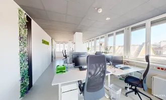 Zentrale helle Bürofläche mit Erweiterungsoption