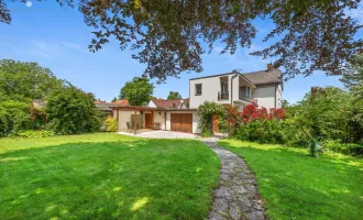Wien im Blick, Natur im Herzen – Wohnhaus mit parkähnlichem Garten, Pool & Sauna