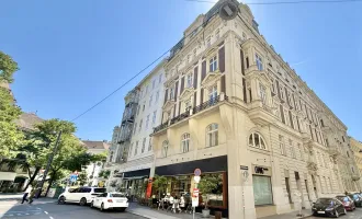 ALTBAU-JUWEL im Freihausviertel - BJ 1889 - ca. 175m² WFL - 5,5 Zimmer - 3.Liftstock - Sanierungsbedürftig - Gepflegtes Haus - ZENTRUMSNAH