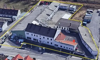 KP € 1.393,-/m² ZINSHAUS GRENZE WIEN | rd. 204.000 Jahresertrag | 2.296 m² NFL + rd. 700 m² vermietete Freiflächen