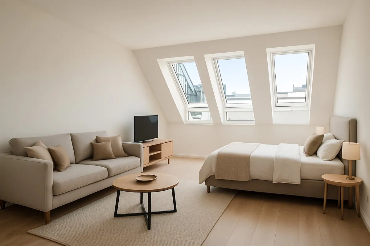 VORSORGE-HIT - Erstbezug kurz vor Fertigstellung - 5. Liftstock - 1 Zimmer - ca. 35m² WFL - Fußbodenheizung und Klima - zeitlose Ausstattung - Bild 1