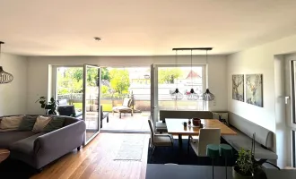 Dreiseitig lichtdurchflutete, barrierefreie Eigentumswohnung, überdachte Terrasse mit Lift im 2.OG.
